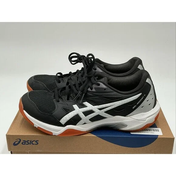 Asics Gel-Rocket 11 1072A093-002 Women's US 11B Black Volleyball Shoes Ebay1115 - Picture 3 of 5